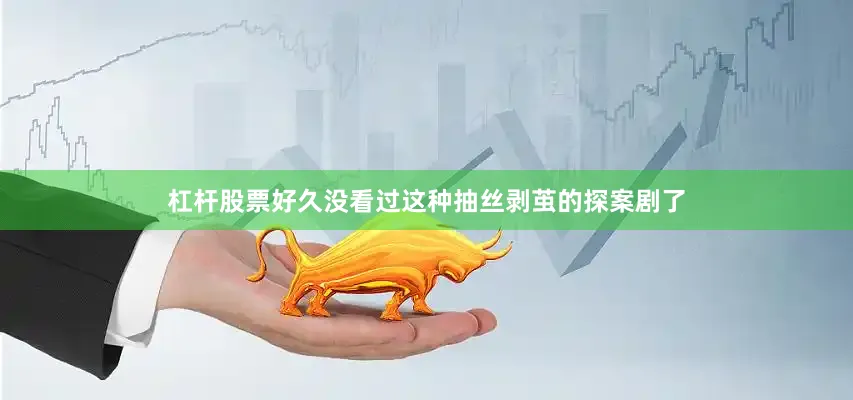 杠杆股票好久没看过这种抽丝剥茧的探案剧了