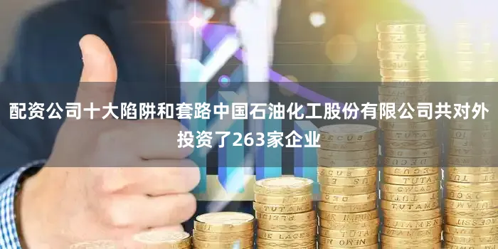 配资公司十大陷阱和套路中国石油化工股份有限公司共对外投资了263家企业